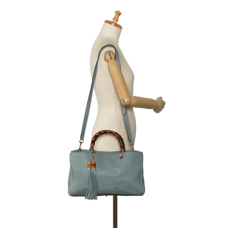 Gucci Medium Bamboo Shopper (SHG-Fx5WLs) - Barde - Image 5