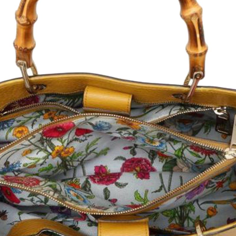 Gucci Medium Bamboo Shopper (SHG-hJilLs) - Barde - Image 6