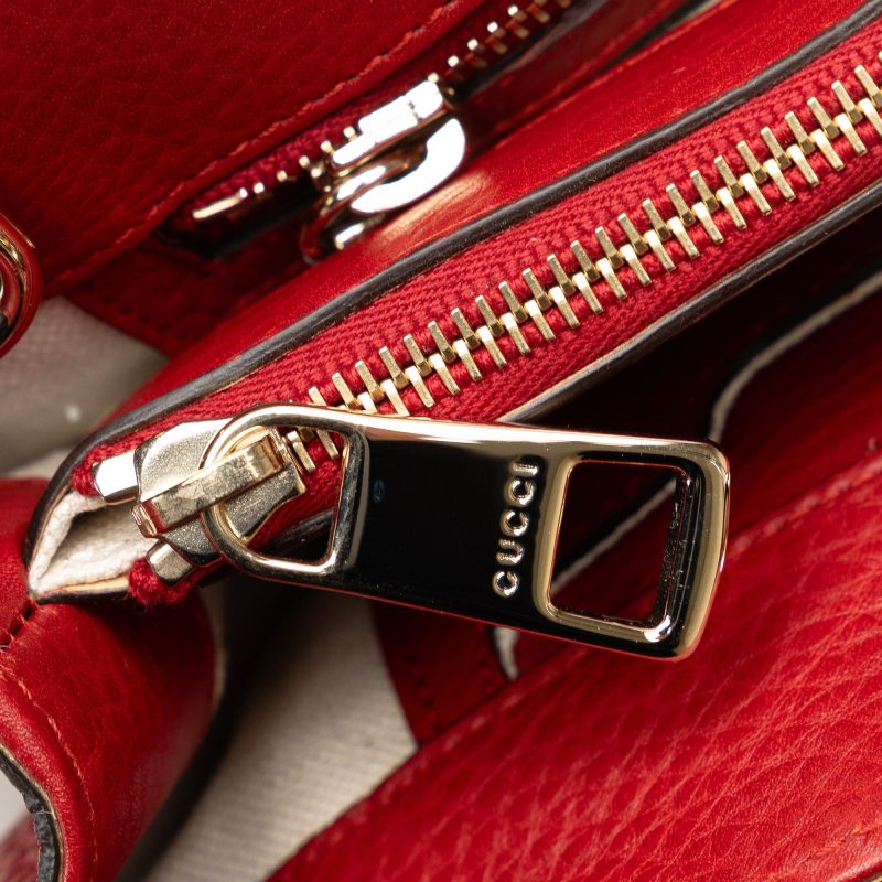 Gucci Medium Bamboo Shopper (SHG-V1zuVI) - Barde - Image 10