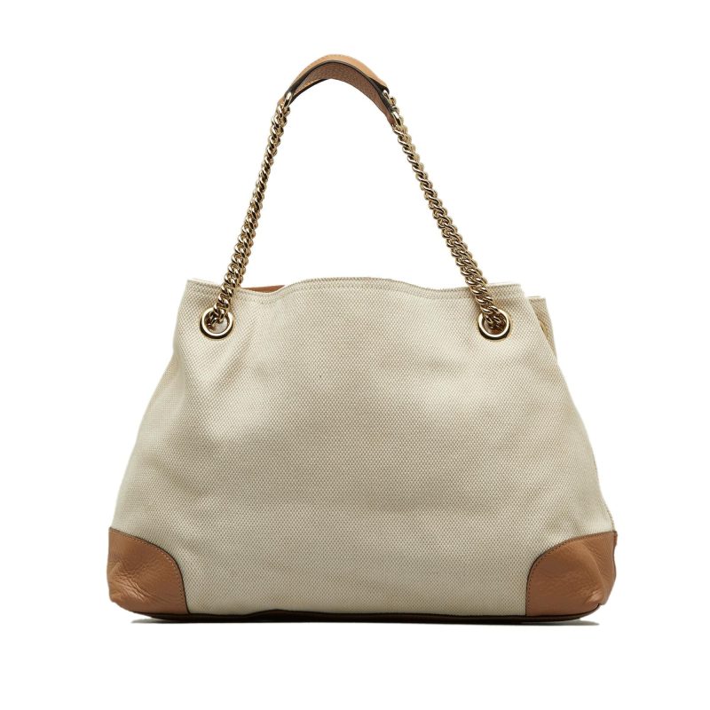 Gucci Medium Canvas Soho Chain Tote (SHG-MTThDG) - Barde - Image 3