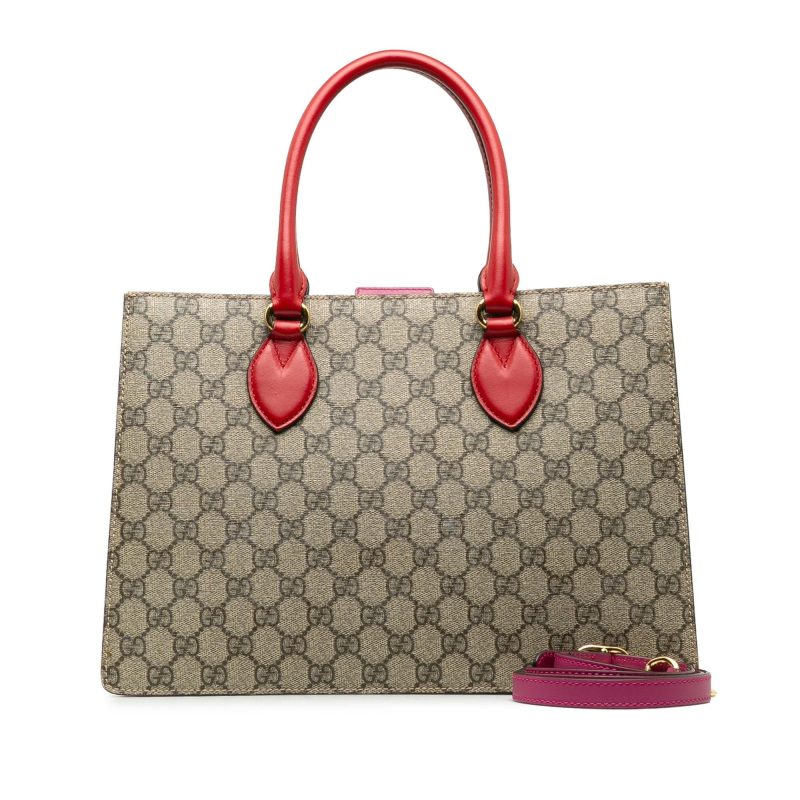 Gucci Medium GG Supreme Convertible Tote (SHG-q7msyO) - Barde - Image 5