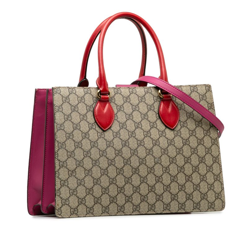 Gucci Medium GG Supreme Convertible Tote (SHG-q7msyO) - Barde - Image 2