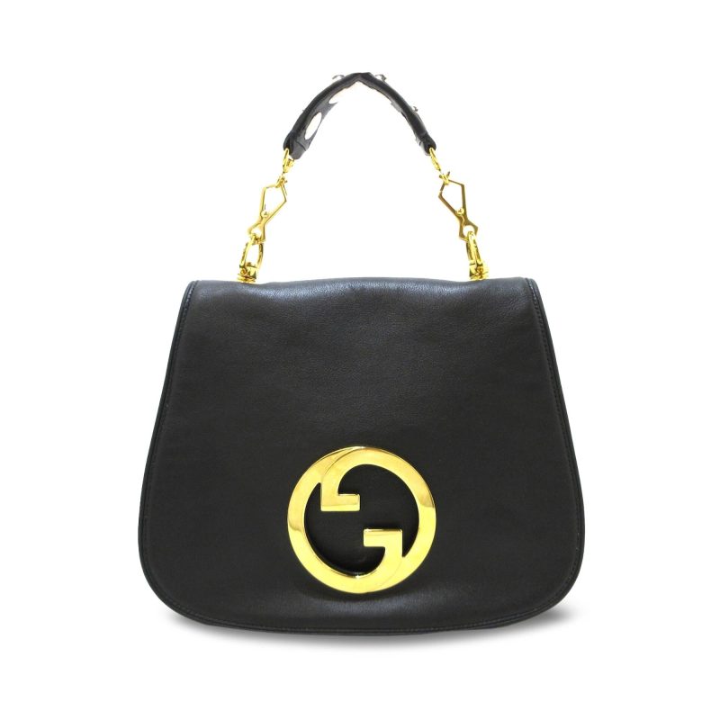 Gucci Medium Leather Blondie Satchel (SHG-kHNIeL) - Barde