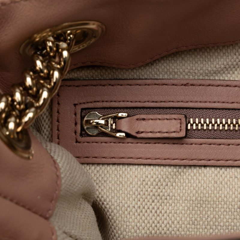 Gucci Medium Patent Soho Chain Tote (SHG-jrt6iJ) - Barde - Image 9