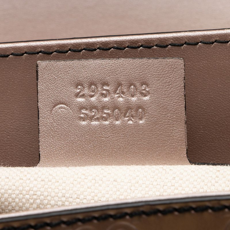 Gucci Metallic Patent Guccissima Leather Emily Large Shoulder Bag (SHF-v4gshd) - Barde - Image 6