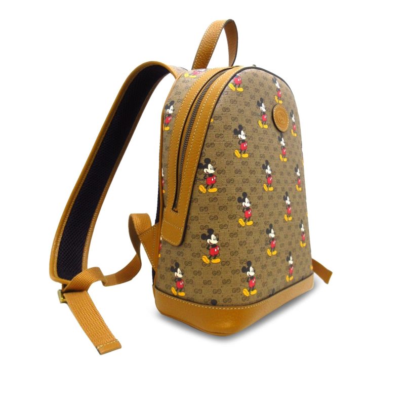 Gucci Micro GG Mickey Mouse Dome Backpack (SHG-iWbvmR) - Barde - Image 2