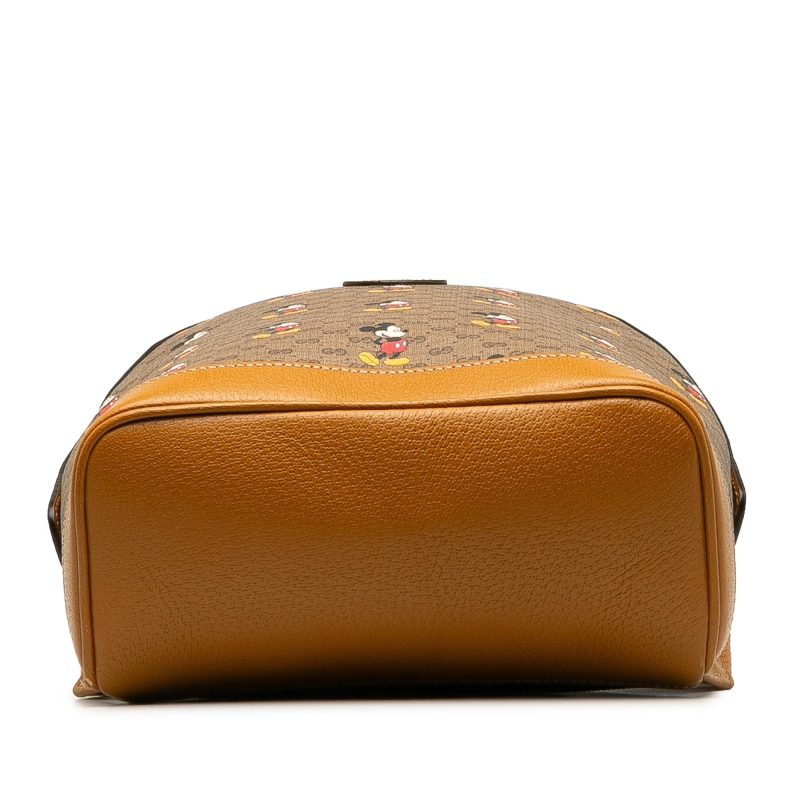 Gucci Micro GG Mickey Mouse Dome Backpack (SHG-NTEeGW) - Barde - Image 4