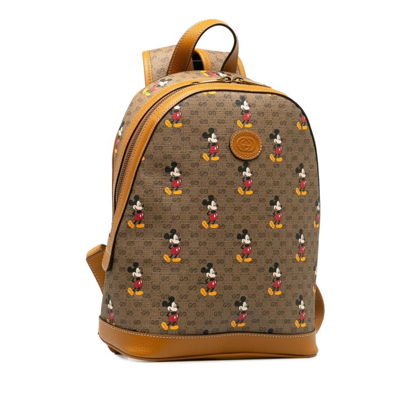 Gucci Micro GG Mickey Mouse Dome Backpack (SHG-NTEeGW) - Barde - Image 2