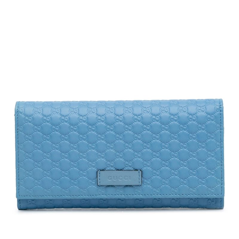 Gucci Microguccissima Continental Flap Wallet (SHG-EzGGYO) - Barde