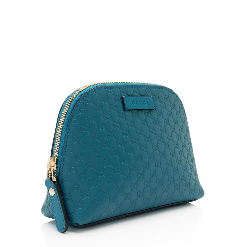 Gucci Microguccissima Leather Cosmetic Case (SHF-JCZ6DO) - Barde - Image 2