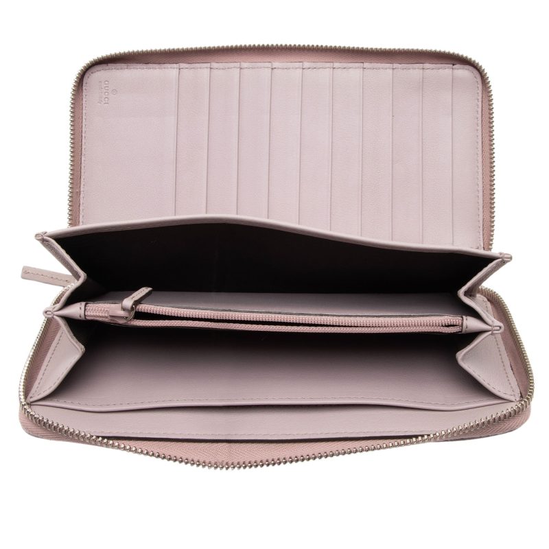Gucci Microguccissima Leather Zip Around Large Organizer Wallet (SHF-1Hcvqk) - Barde - Image 5