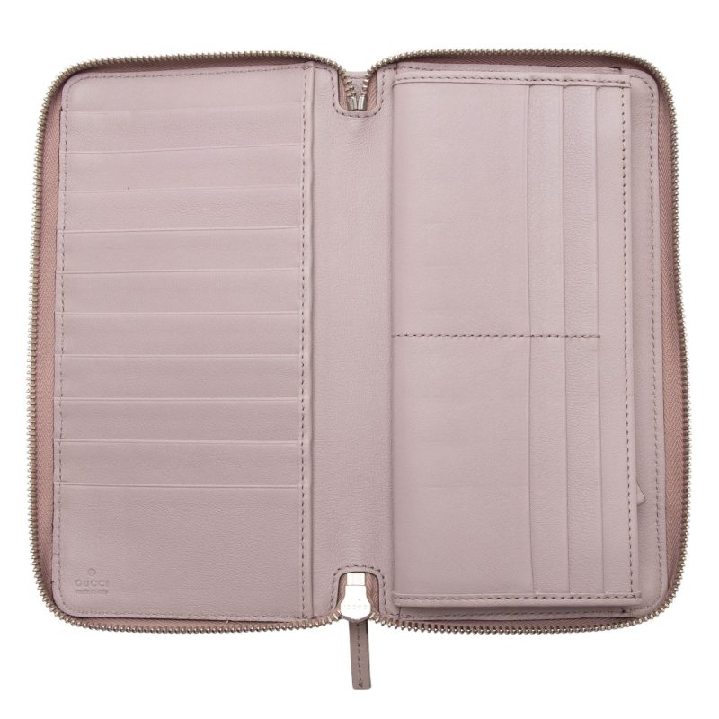 Gucci Microguccissima Leather Zip Around Large Organizer Wallet (SHF-1Hcvqk) - Barde - Image 6