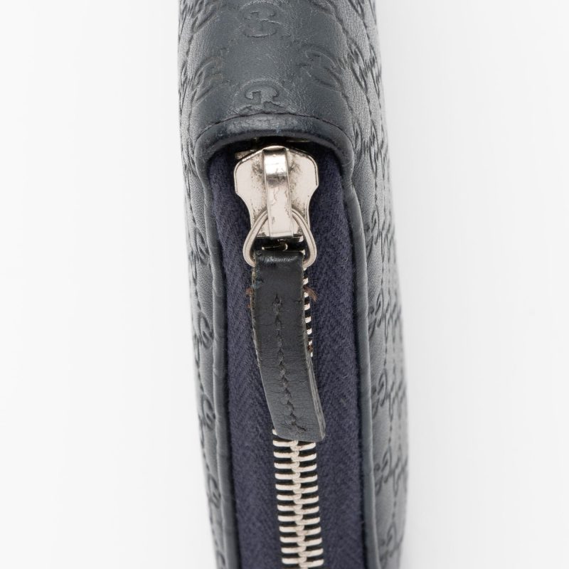 Gucci Microguccissima Leather Zip Around Large Organizer Wallet (SHF-YRyip2) - Barde - Image 8