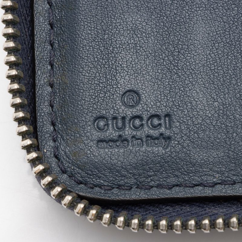 Gucci Microguccissima Leather Zip Around Large Organizer Wallet (SHF-YRyip2) - Barde - Image 7