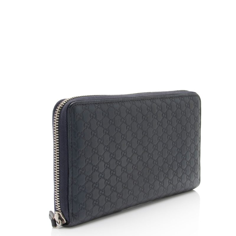 Gucci Microguccissima Leather Zip Around Large Organizer Wallet (SHF-YRyip2) - Barde - Image 2