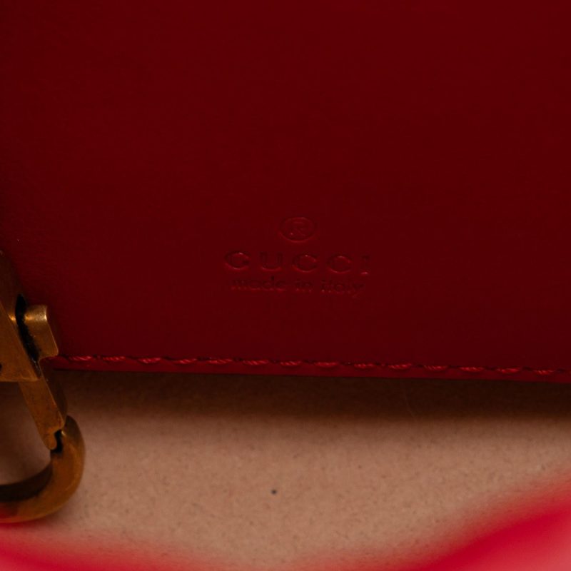 Gucci Mini GG Marmont Matelasse Bucket Bag (SHG-mU1NG8) - Barde - Image 7