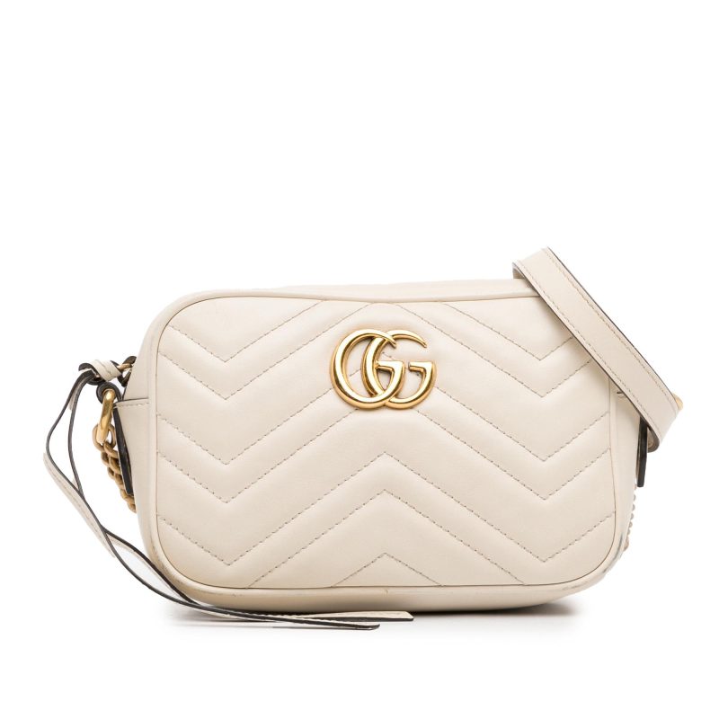 Gucci Mini GG Marmont Matelasse Crossbody (SHG-Zpsdpz) - Barde