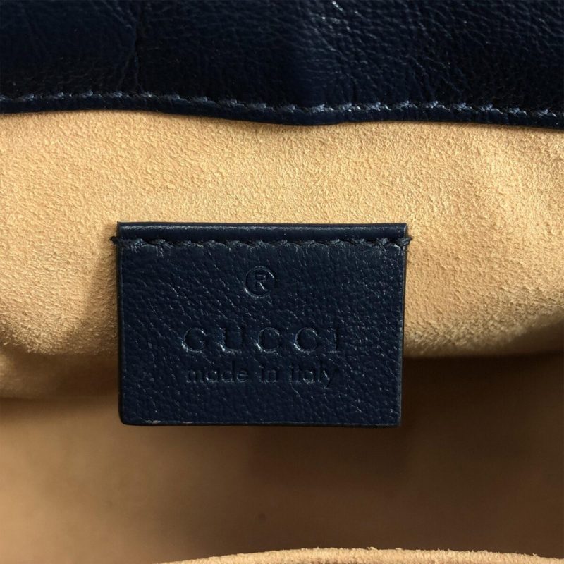 Gucci Mini GG Marmont Top Handle Bag (SHG-iCLrcQ) - Barde - Image 7