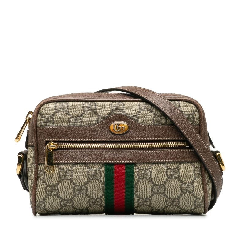 Gucci Mini GG Supreme Ophidia Crossbody Bag (SHG-0eMAWx) - Barde