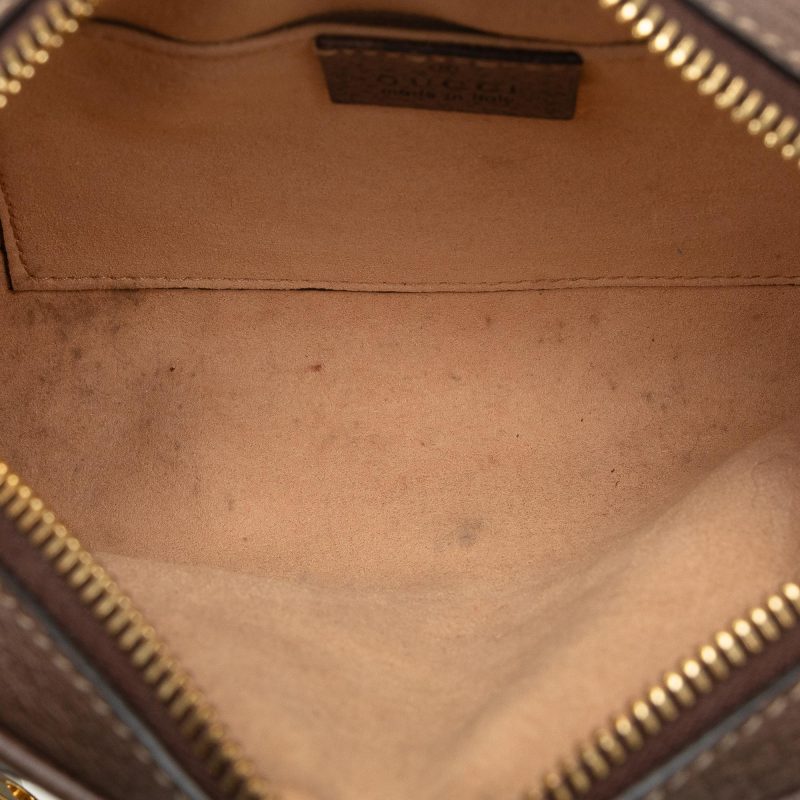Gucci Mini GG Supreme Ophidia Crossbody Bag (SHG-0eMAWx) - Barde - Image 6