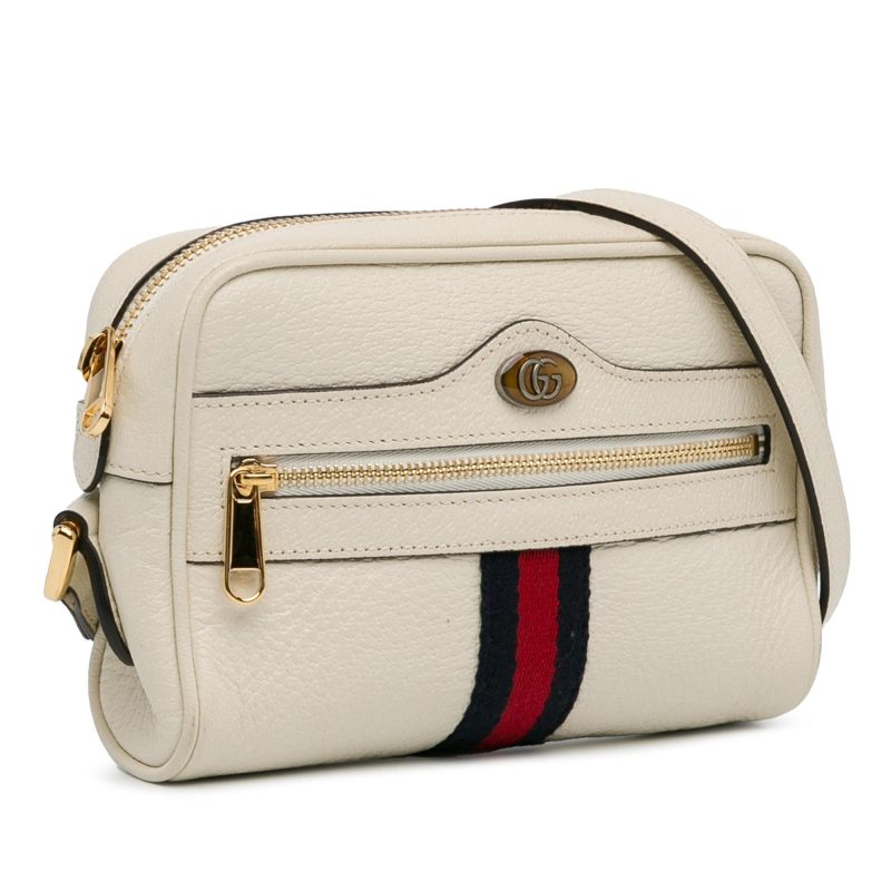Gucci Mini Leather Ophidia Crossbody (SHG-YBIVkH) - Barde - Image 2