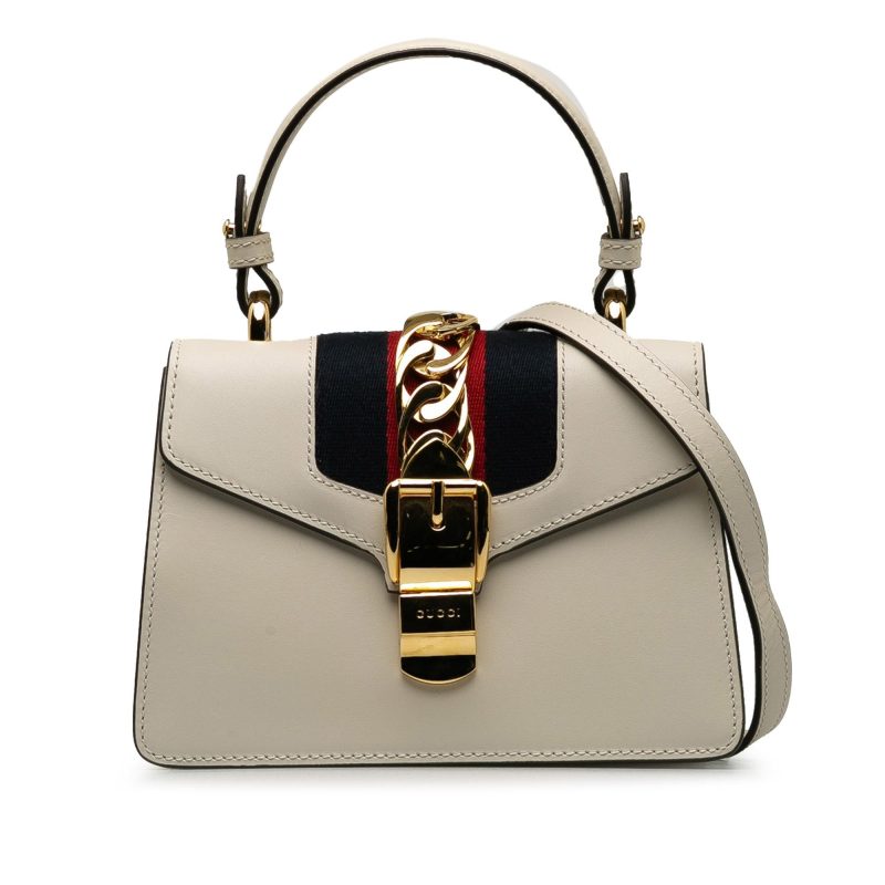 Gucci Mini Sylvie Satchel (SHG-OYDvet) - Barde