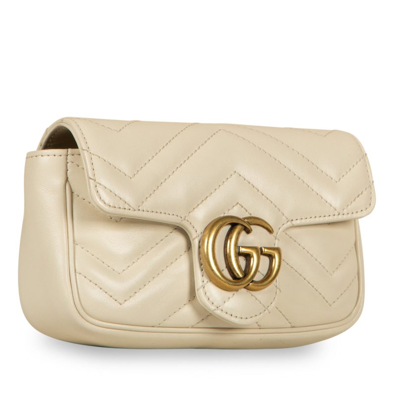 Gucci Super Mini Marmont - White - Barde - Image 2