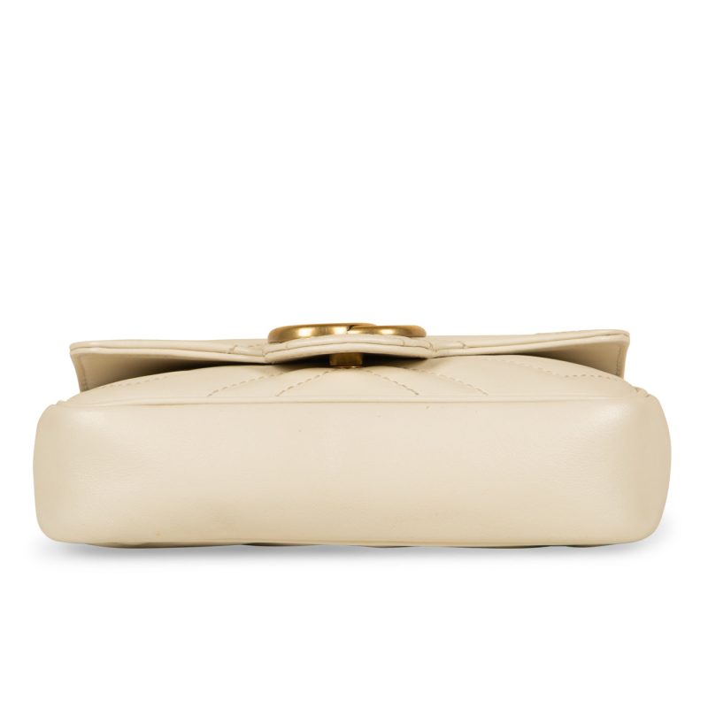 Gucci Super Mini Marmont - White - Barde - Image 4