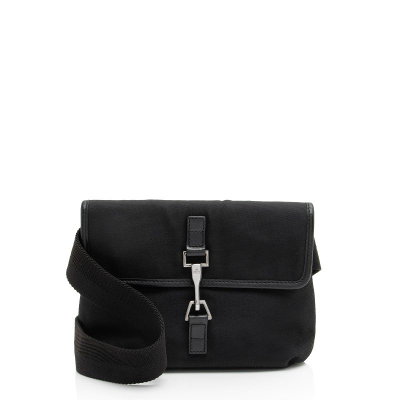 Gucci Nylon Small Belt Bag (SHF-fYZ3BE) - Barde