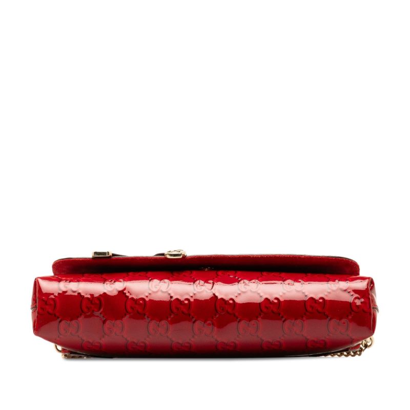 Gucci Patent Guccissima Mayfair Shoulder Bag (SHG-ksmz4h) - Barde - Image 4