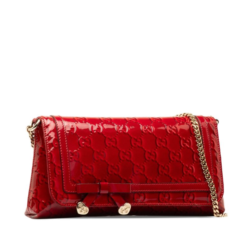 Gucci Patent Guccissima Mayfair Shoulder Bag (SHG-ksmz4h) - Barde - Image 2