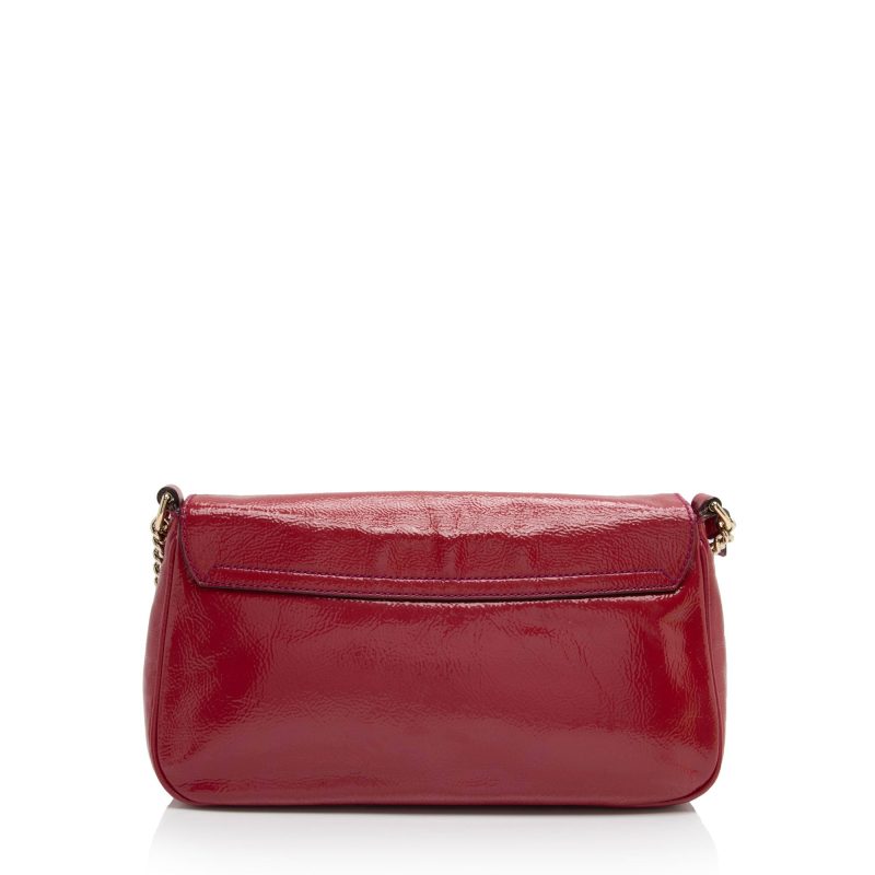Gucci Patent Leather Soho Medium Flap Bag (SHF-V6tPqW) - Barde - Image 3