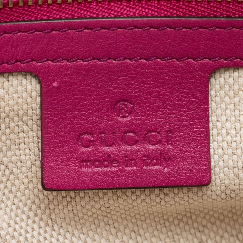 Gucci Patent Leather Soho Medium Flap Bag (SHF-V6tPqW) - Barde - Image 8