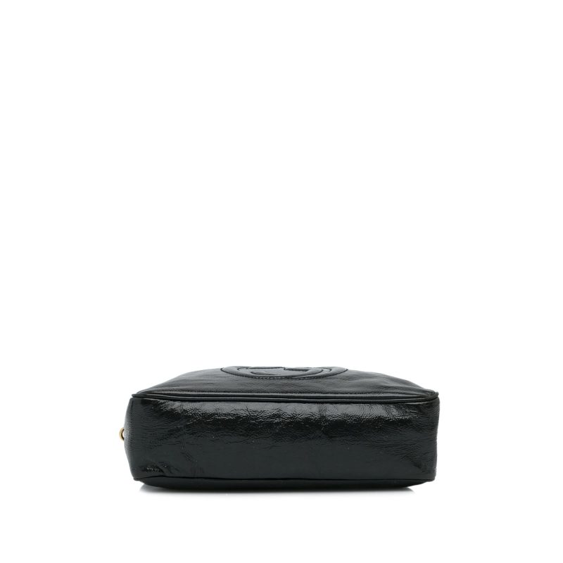 Gucci Patent Soho Chain Shoulder Bag (SHG-EHEZ8m) - Barde - Image 4