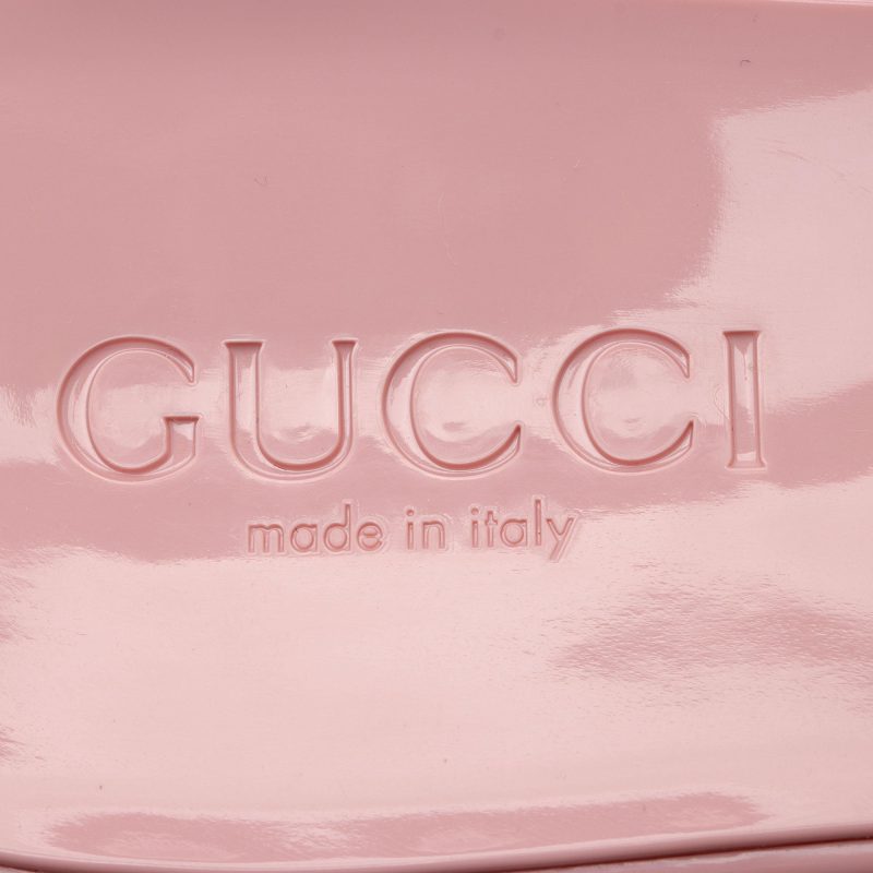 Gucci Rubber Slide Sandals - Size 8 / 38 (SHF-QqWmfI) - Barde - Image 8