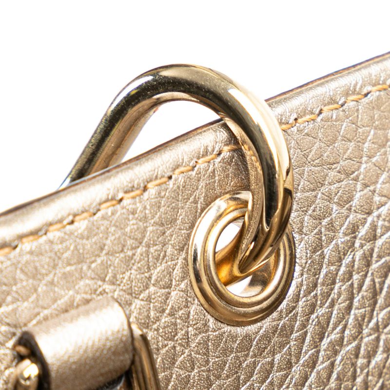 Gucci Small Bamboo Shopper (SHG-mkzbAU) - Barde - Image 10