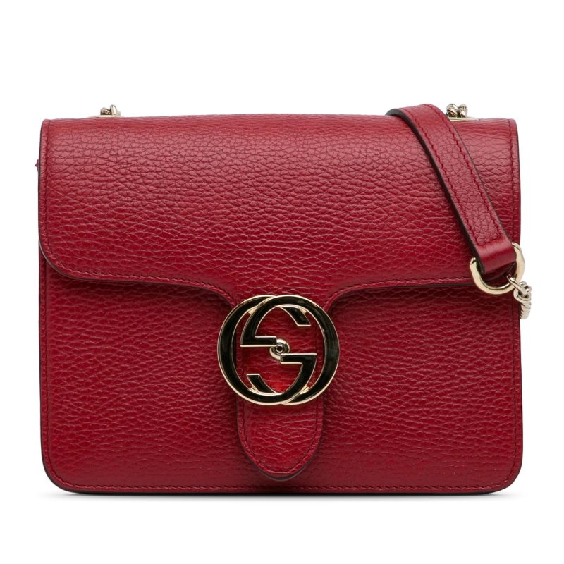 Gucci Small Dollar Interlocking G Crossbody (SHG-xGlgNT) - Barde