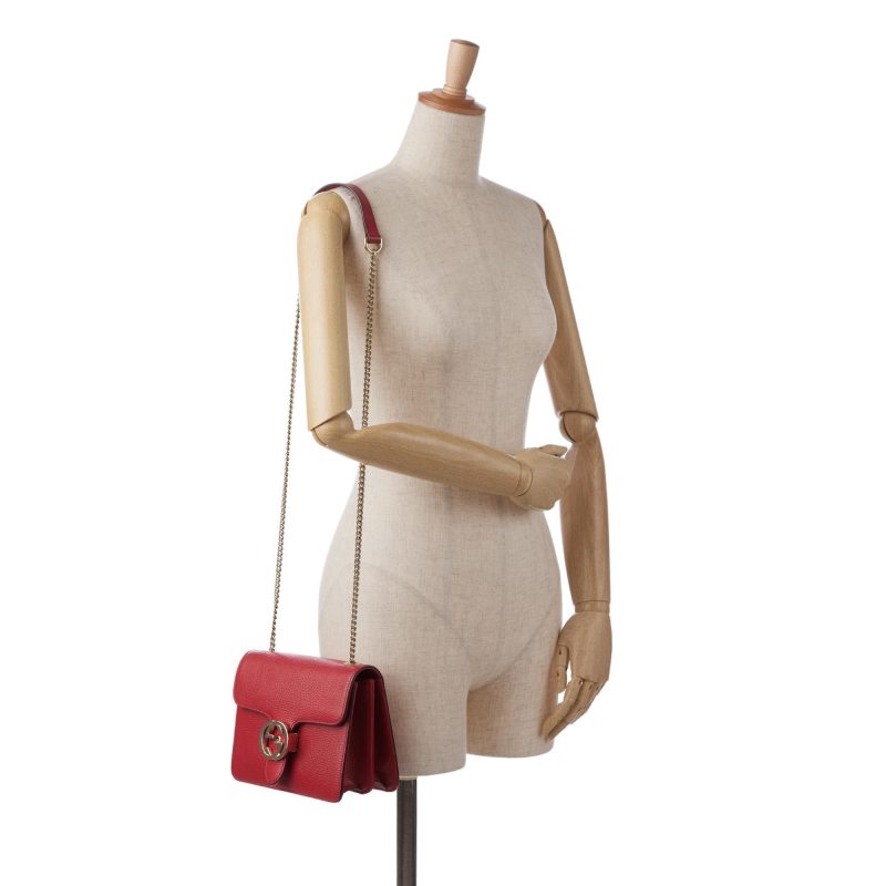 Gucci Small Dollar Interlocking G Crossbody (SHG-xGlgNT) - Barde - Image 5