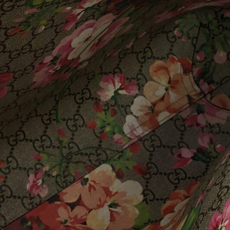 Gucci Small GG Supreme Blooms Reversible Tote (SHG-Ymtx7q) - Barde - Image 6