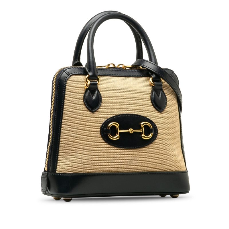 Gucci Small Horsebit 1955 Canvas Top Handle (SHG-7XpLq2) - Barde - Image 2