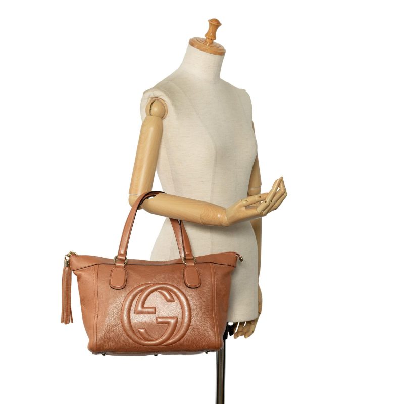Gucci Small Soho Working Satchel (SHG-oOaitJ) - Barde - Image 5