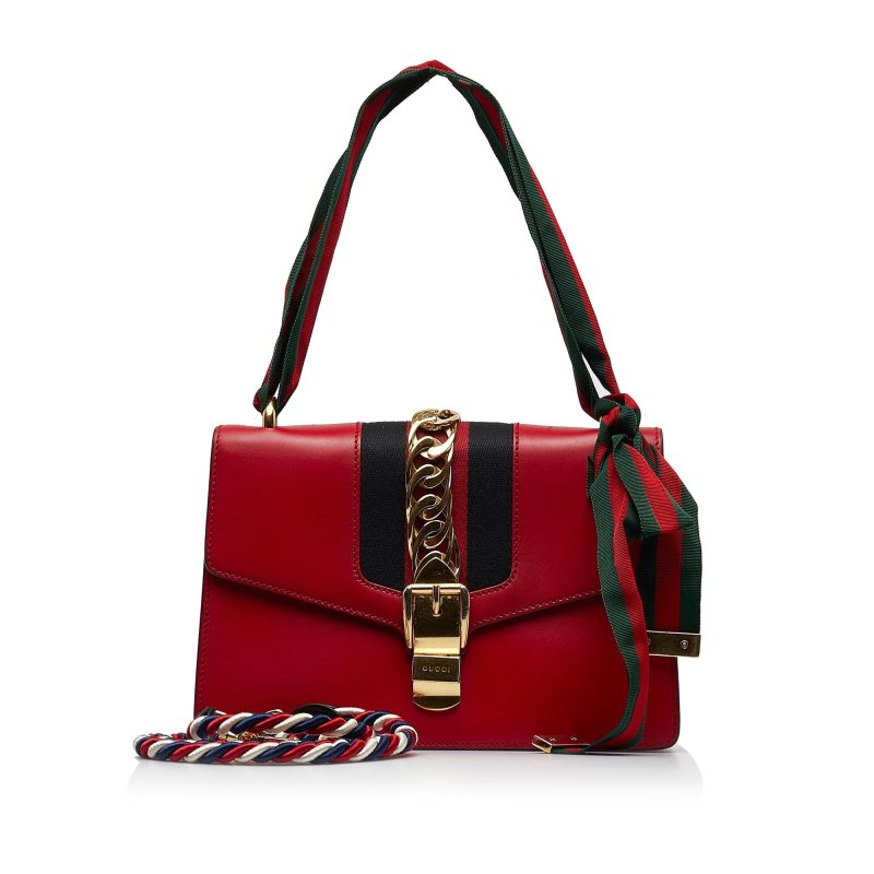 Gucci Small Sylvie Satchel (SHG-zrrnw9) - Barde - Image 5