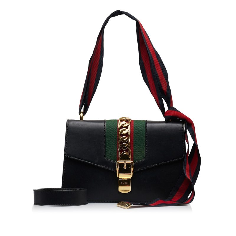 Gucci Small Sylvie Satchel (SHG-WHO8sd) - Barde - Image 5
