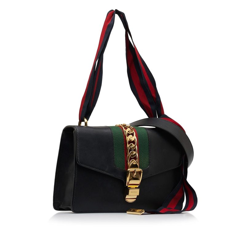 Gucci Small Sylvie Satchel (SHG-WHO8sd) - Barde - Image 2
