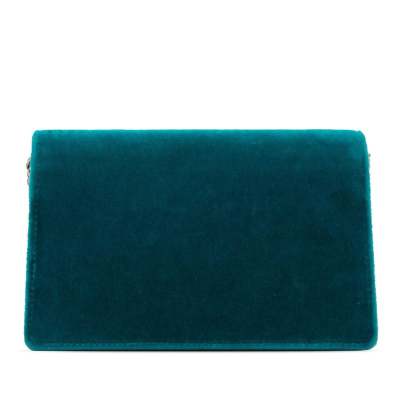 Gucci Super Mini Velvet Dionysus Crossbody Bag (SHG-eHau7e) - Barde - Image 3