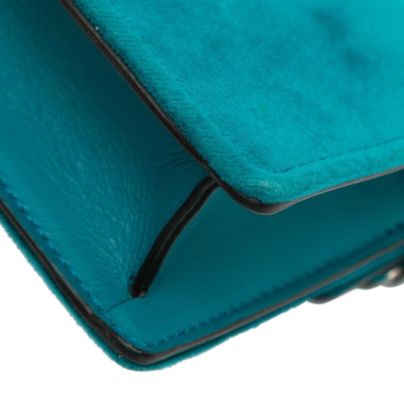 Gucci Super Mini Velvet Dionysus Crossbody Bag (SHG-eHau7e) - Barde - Image 10