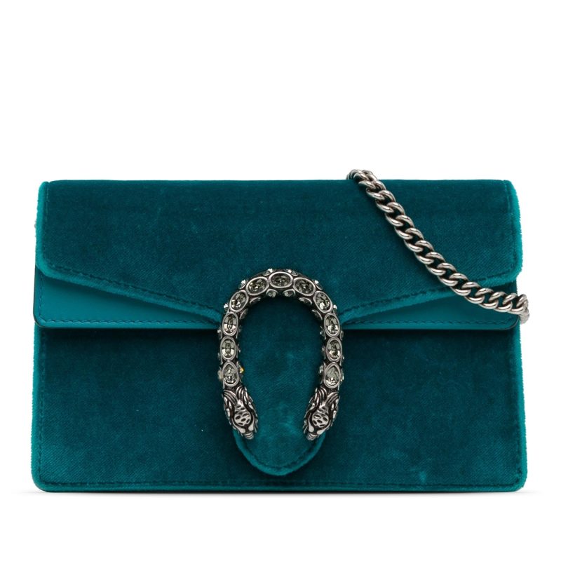 Gucci Super Mini Velvet Dionysus Crossbody Bag (SHG-eHau7e) - Barde