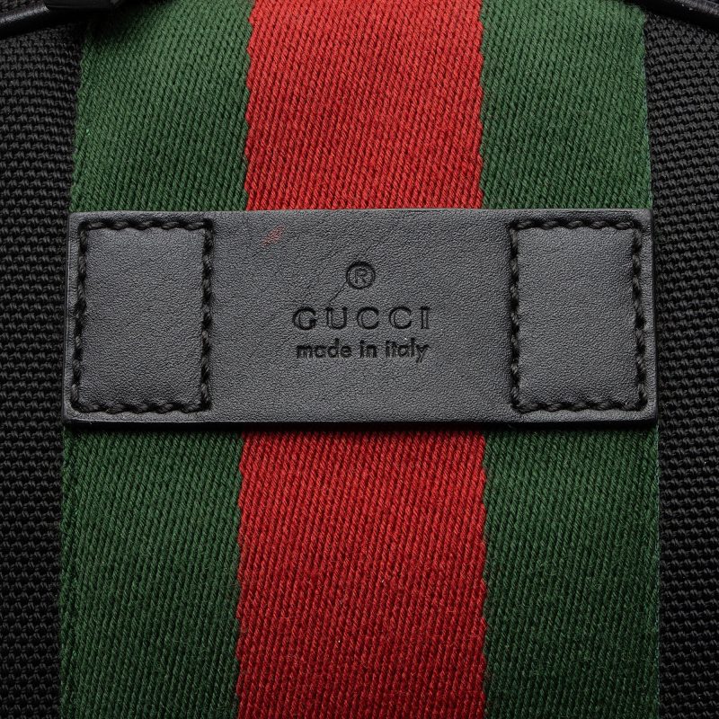 Gucci Techno Canvas Web Backpack (SHF-sknsmd) - Barde - Image 9