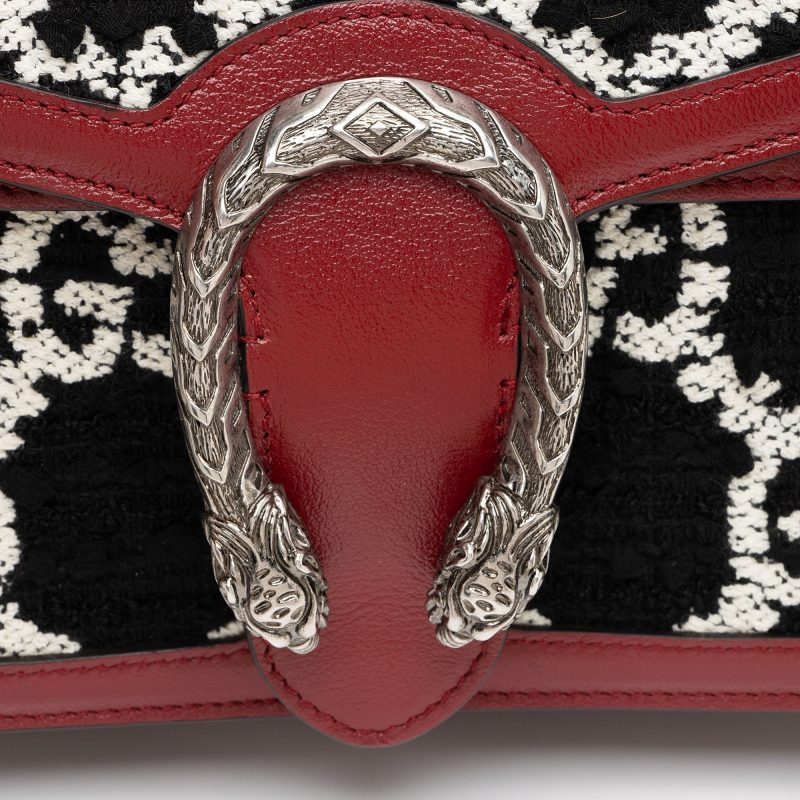 Gucci Tweed Dionysus Small Shoulder Bag (SHF-JwlQBo) - Barde - Image 9
