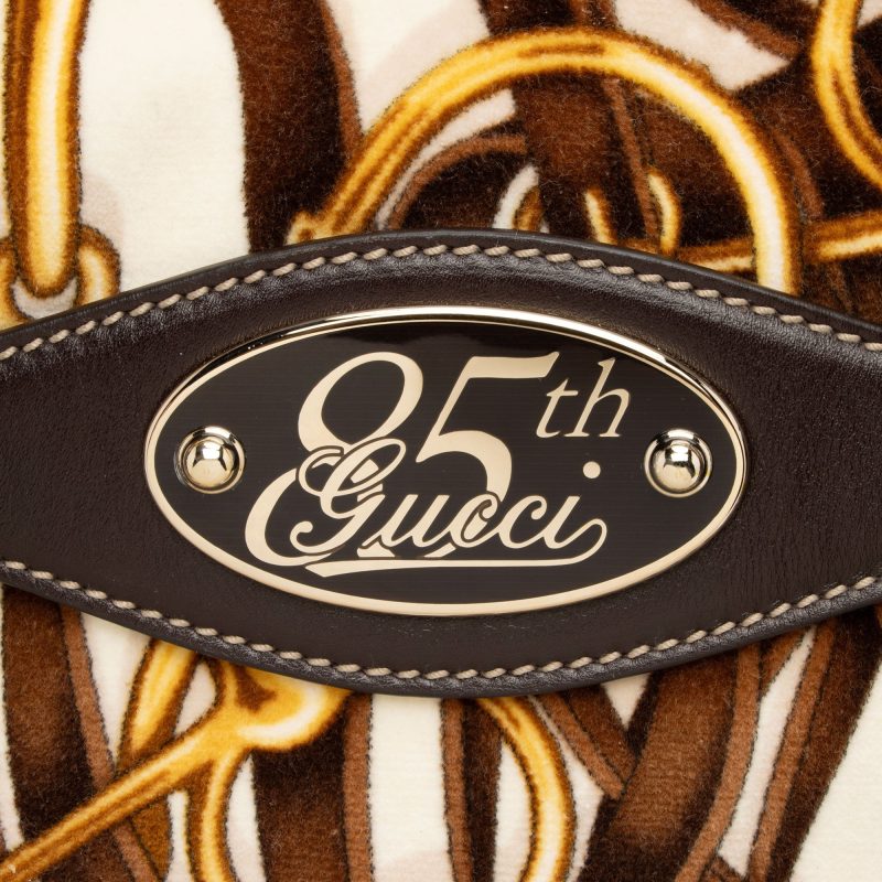 Gucci Velvet Horsebit 85th Anniversary Large Hobo (SHF-ojw6md) - Barde - Image 10